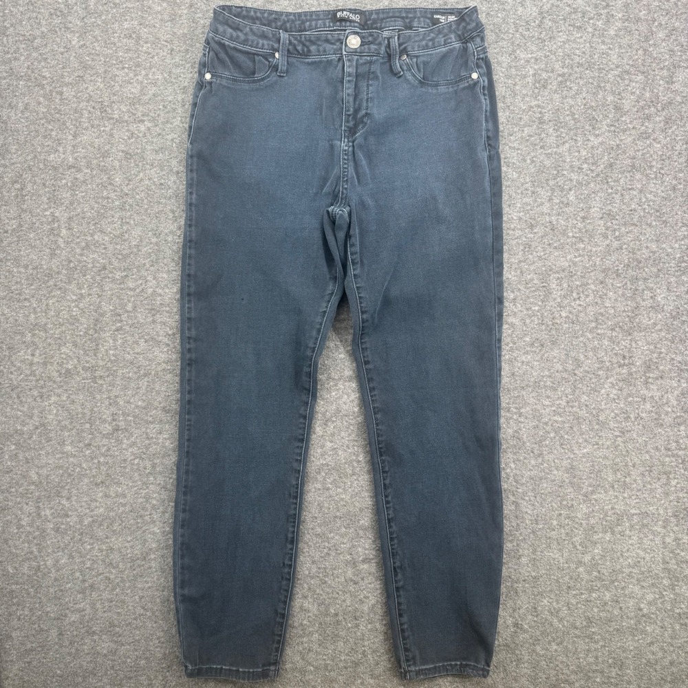 Buffalo David Bitton Karolin Mid-Rise Super Stretch Jeggings Dark Wash 12/32